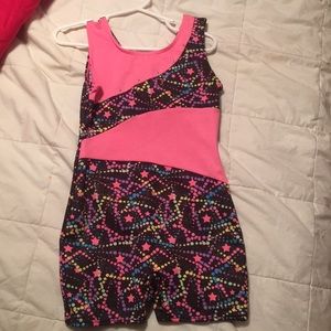 Kids gymnastics suit